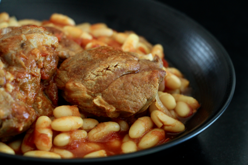 Ragout d'agneau flageolet